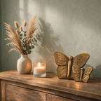 Urn Butterfly - S - Antique Gold