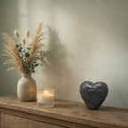 Urn Heart Wings - Color Black 