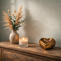 Urn Hartje L - Kleur Antiek Goud
