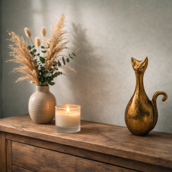 Urn Kat - Kleur Antiek Goud