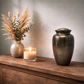 Urn - Kleur Night Black/Grijs