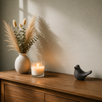 Urn Vogel - Urntje - Night Black - Grijs - 10cm
