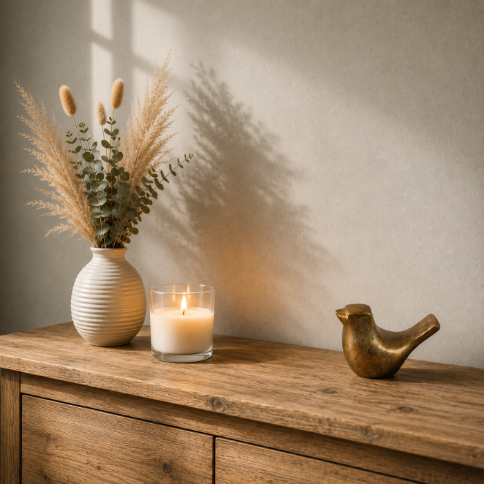 Urn Vogel - Antiek Goud