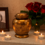 Urn M- Kleur Antiek Goud