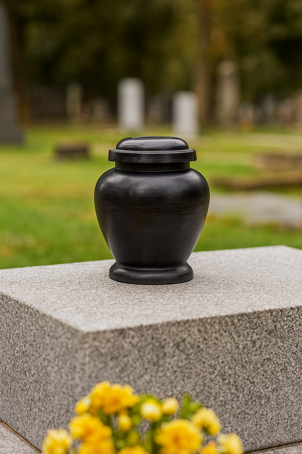 Urn M- Kleur Zwart