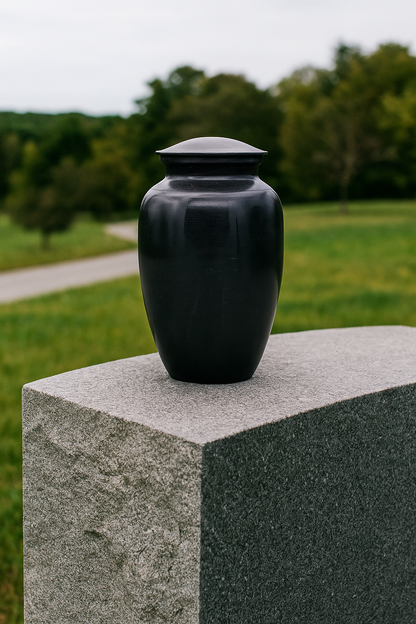 Urne - Couleur Noir Antique