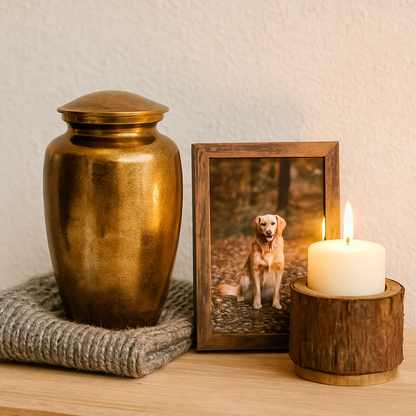 Urne - Couleur Or Antique