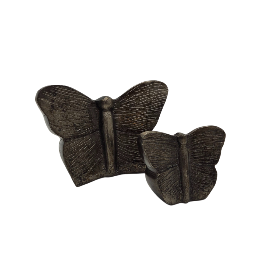 Urn Vlinder Groot & Klein Night Black