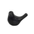 Deco. Vogel - Urntje - Zwart - 10cm