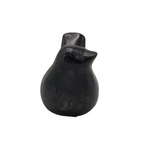 Deco. Vogel - Urntje - Zwart - 10cm