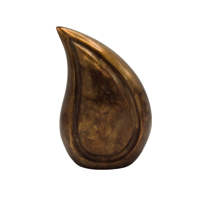 Urn Druppel L - Kleur Antiek Goud