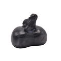 Urn Hart met Hond - Kleur Black Antique