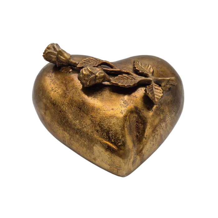 Urn Hart Roos - Kleur Antiek Goud