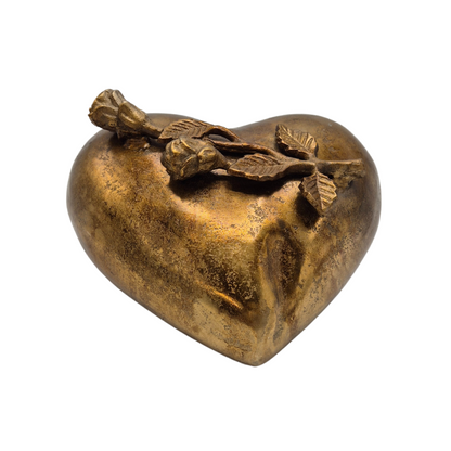 Urn Hart Roos - Kleur Antiek Goud
