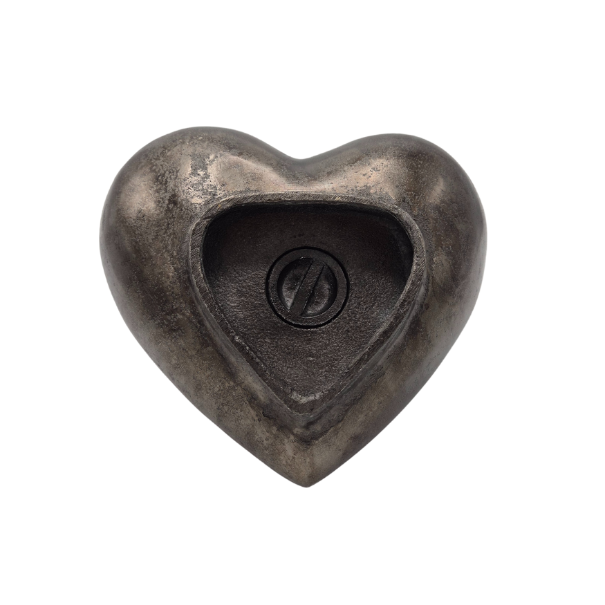 Urn Hart Roos - Kleur Night Black