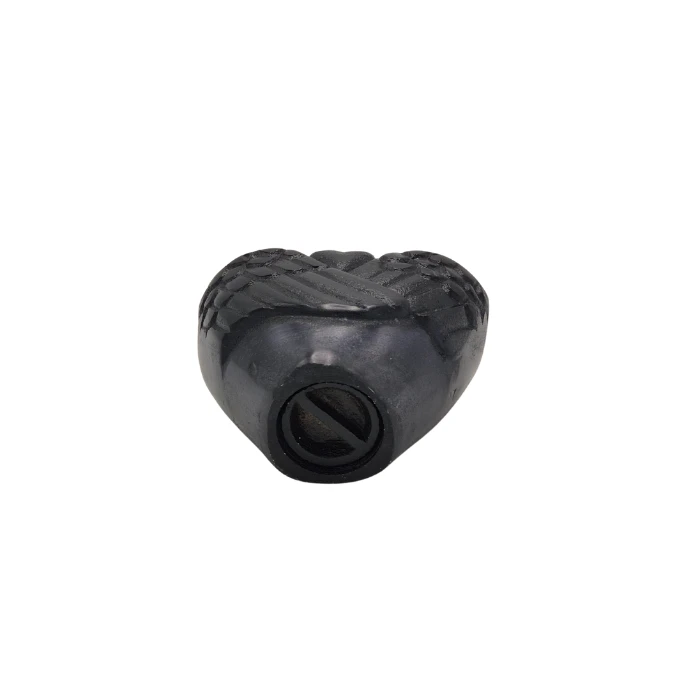 Urn Hart Vleugels - Kleur Black Antique