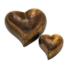 Urn Hartje L - Kleur Antiek Goud