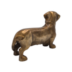 Urn Hond M - Kleur Antiek Goud