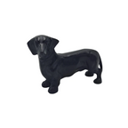 Urn Hond M - Kleur Black Antique