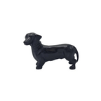 Urn Hond M - Kleur Black Antique