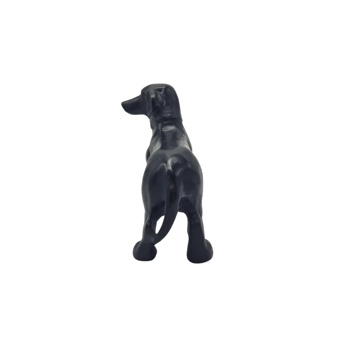 Urn Hond M - Kleur Black Antique