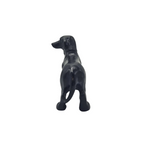 Urn Hond M - Kleur Black Antique