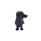 Urn Hond M - Kleur Black Antique