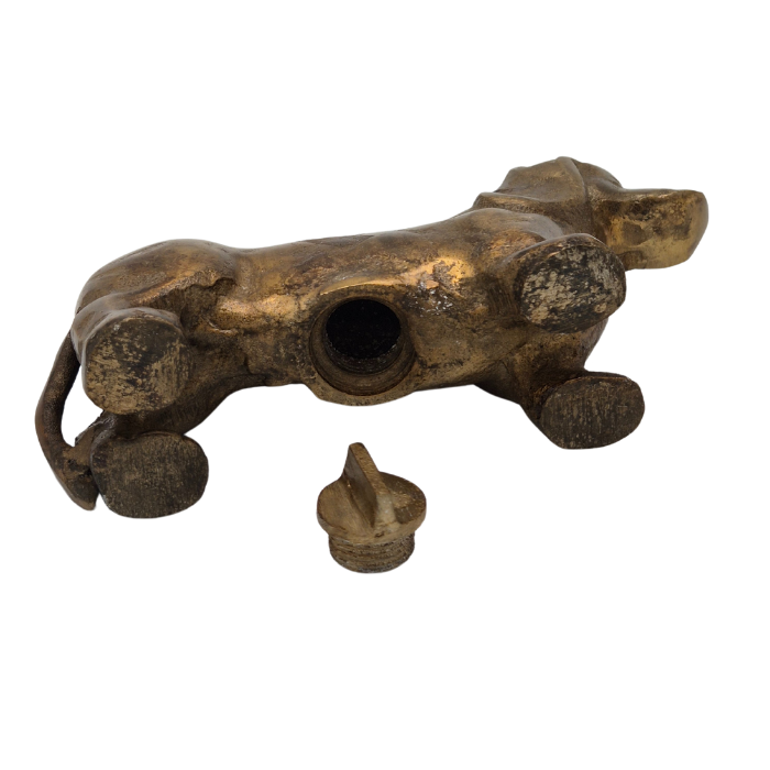 Urn Hond S - Kleur Antiek Goud