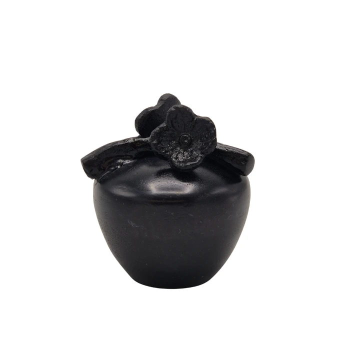 Urn Pot met Bloem - Kleur Black Antique