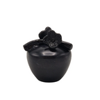 Urn Pot met Bloem - Kleur Black Antique