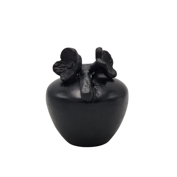 Urn Pot met Bloem - Kleur Black Antique