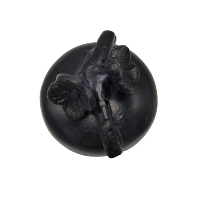Urn Pot met Bloem - Kleur Black Antique