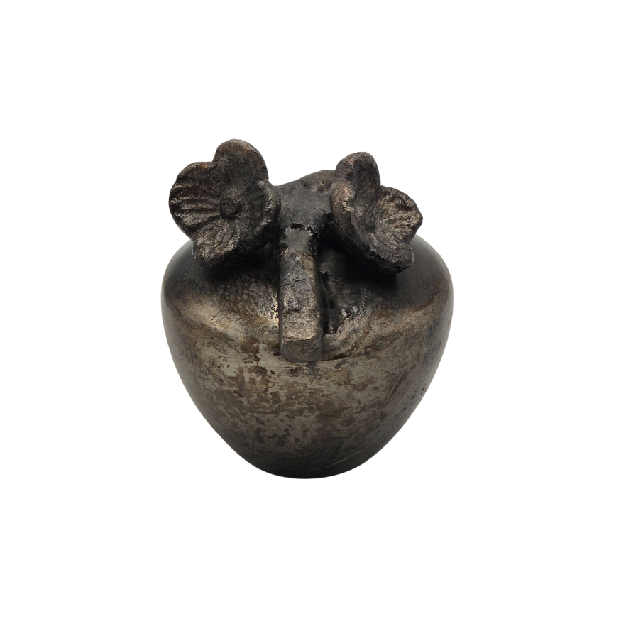 Urn Pot met Bloem - Kleur Night Black